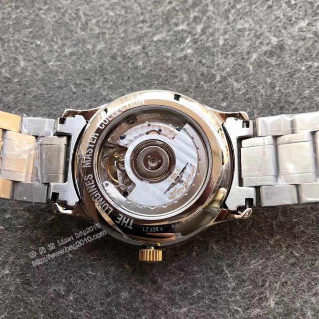 浪琴手錶 LONGINES名匠製錶傳統 原版開模 最新款鏤空自動陀男士腕表  gjs2036